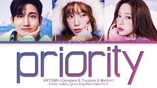 SMTOWN - "Priority" (Color Coded Lyrics Eng/Rom/Han/가사)