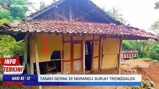 VIRAL. ‼️ LONGSOR DI NGRANDU SURUH TRENGGALEK HARI KE 12 || TANAH GERAK GESER TRENGGALEK 2025