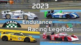 Le Mans Classic 2023 Endurance Racing Legends Incredible sound of Cars From the 1990s and 2000s !