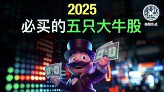 2025年美股展望：赚钱机会在哪里？最值得投资的5只股票全面解析！｜宏观经济展望｜美股投资｜行业趋势｜AI Agent｜S&P 500｜AI 算力｜AI 芯片