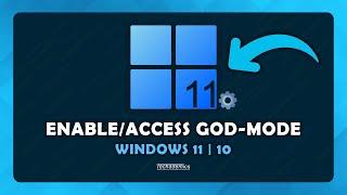 How To Enable God Mode On Windows 11 - (Tutorial)