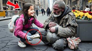 Little Girl Gave Her Last $1,000 Savings to a Struggling Veteran, 30 Mins Later, an Army General