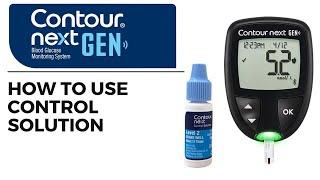 Use Control Solution - Contour Next GEN