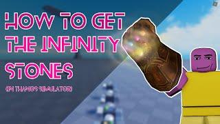 How to get ALL THE INFINITY STONES (in order) in THANOS SIMULATOR | ROBLOX