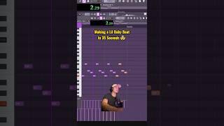 He Made A Beat For Lil Baby In 37 Seconds!?  #flstudiotutorial #howtomaketrapbeats
