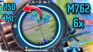 M762 + 6x SPRAY NO RECOIL!! | PUBG MOBILE