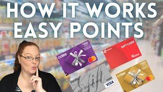 EASY ways to EARN points with GIFT CARDS