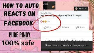 How to auto reacts on facebook 100% Legit || 2022 ||