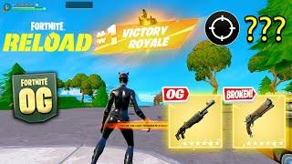 OG Fortnite Reload | High Kill Gameplay | Keyboard & Mouse