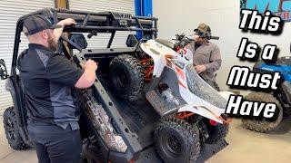 CFMOTO UFORCE 1000 Game Loader Rack Testing & Install  | SuperATV Accessories