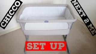 Chicco Next2Me Crib - How to Set Up Crib And Easy Packing Away In Travel Bag