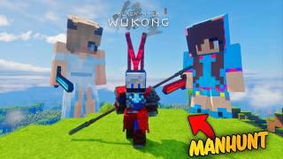 1 V 2 Speedrunner VS Hunter But, I Become a Black Myth Wukong in Minecraft