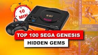 Top 100 Sega Genesis Hidden Gems in 10 Minutes