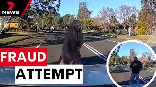 The failed attempt at insurance fraud, calling for drivers to beware | 7 News Australia