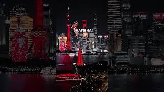 Shanghai’s Night Sky Transformed by Drones | Futuristic Light Show #Shanghai #DroneShow