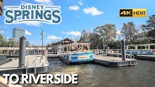 Walt Disney World Water Taxi From Springs to Riverside | Disney World 2024