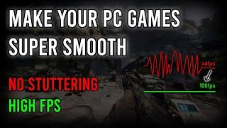 How to Fix MICRO STUTTERING in PC Games for FREE | 2024