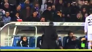 José Mourinho slipped and fell