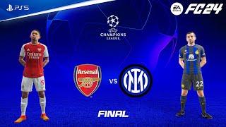 FC 24 - Arsenal vs Inter Milan | UEFA Champions League Final | PS5™ [4K60]