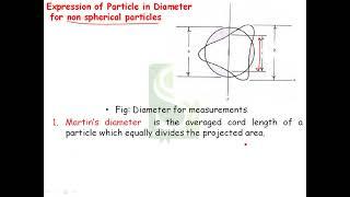 To determine particle size and particle size distribution using microscopic method