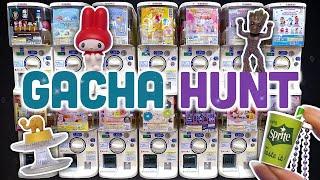 Mystery Capsule Gacha Hunt in Japan | Ep. 4 | Sanrio | Marvel | Pokemon | Miniature Food | Gachapon