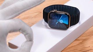 Apple Watch Series 10 46mm Natural Titanium 2024 Unboxing Aesthetic ASMR