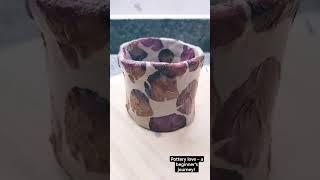 Experimenting - Pottery! #trending #pottery #creative #beginners #passion #viral #music #journey