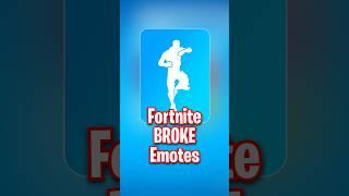 Fortnite Broke Emotes… 