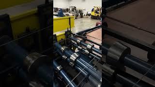 Rollforming Natural Maple wood print PBR-Panel metal roof panels. ‍