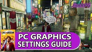 Yakuza Like a Dragon - PC Graphics Guide (for Kamurocho) - Every Advanced Setting Discussed!