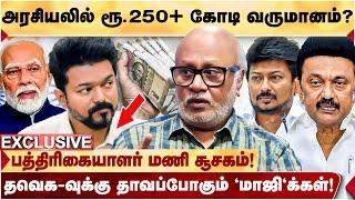 VIJAY வலதுசாரியா? இடதுசாரியா? அவருக்கு அரசியல் புரிதல் இல்லை! - JOURNALIST MANI சூசக கேள்வி! | TVK