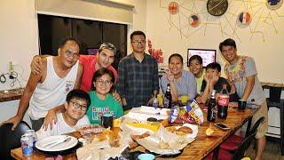 Dinner with Filipino Family in Kuala Lumpur