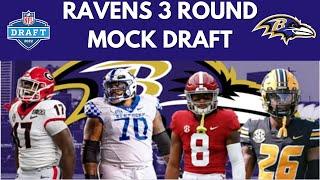 Baltimore Ravens 3 Round Mock Draft: ELITE Playmaker on Defense & Getting Lamar Jackson Some Help