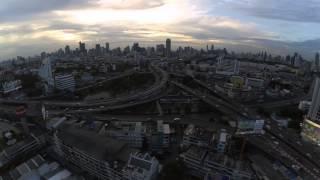 Bangkok from above 4K Timelapse @ 50fps