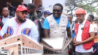 DANIEL BUMBA OPENS THE GRAND CENTRAL MARKET OF KINSHASA (ZANDO)