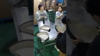 Special D Box making on round box making machine