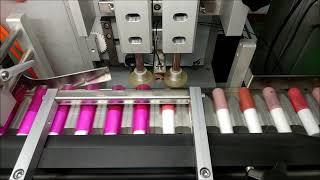 Horizontal shrink sleeve labelling machine for lipstick, 唇蜜口紅套標機 AHL-1000