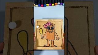 DIY tungtungtungsahur ball game with paper#diy#tungtungtungsahur #papercraft