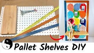 Pallet Shelves DIY | Birdz of a Feather