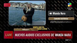  Nuevos AUDIOS DE WANDA NARA contra Mauro Icardi