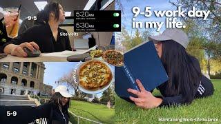 Day in the Life Working a 9-5 Office Job | Evenings after Work | Life as an Engineering Intern