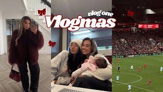 Bestie Days at the Football & Advent Calendars | DECEMBER VLOG #1