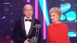 MARISA PAREDES y EUSEBIO PONCELA - Premios GOYA 2016