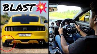 TRACTION OFF ಮಾಡುದ್ರೆ ಹುಚ್ಚು ಕುದುರೆ ನೆ ಇದು!! | DRIVING A MUSTANG FOR THE FIRST TIME