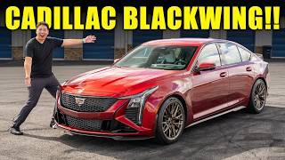 2025 Cadillac CT5-V Blackwing Review!! | The Last Manual V8 Sedan