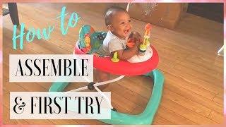 Baby Walker: How To Assemble Bright Starts Walk-A-Bout Walker ( THIS YEAR )