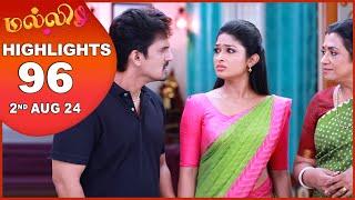Malli Serial | EP 96 Highlights | 2nd Aug 2024 | Nikitha | Vijay | Saregama TV Shows Tamil