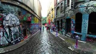 Hosier Lane - See the street art of Melbourne in 360 video