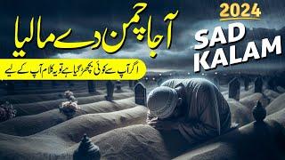 Aja Chaman De Maliya | Heart Touching Sad Kalam 2024 | Saddam Hussain Qadri | Xee Production