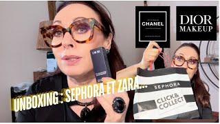 UNBOXING (GROS CRAQUAGE SEPHORA) ET ZARA...